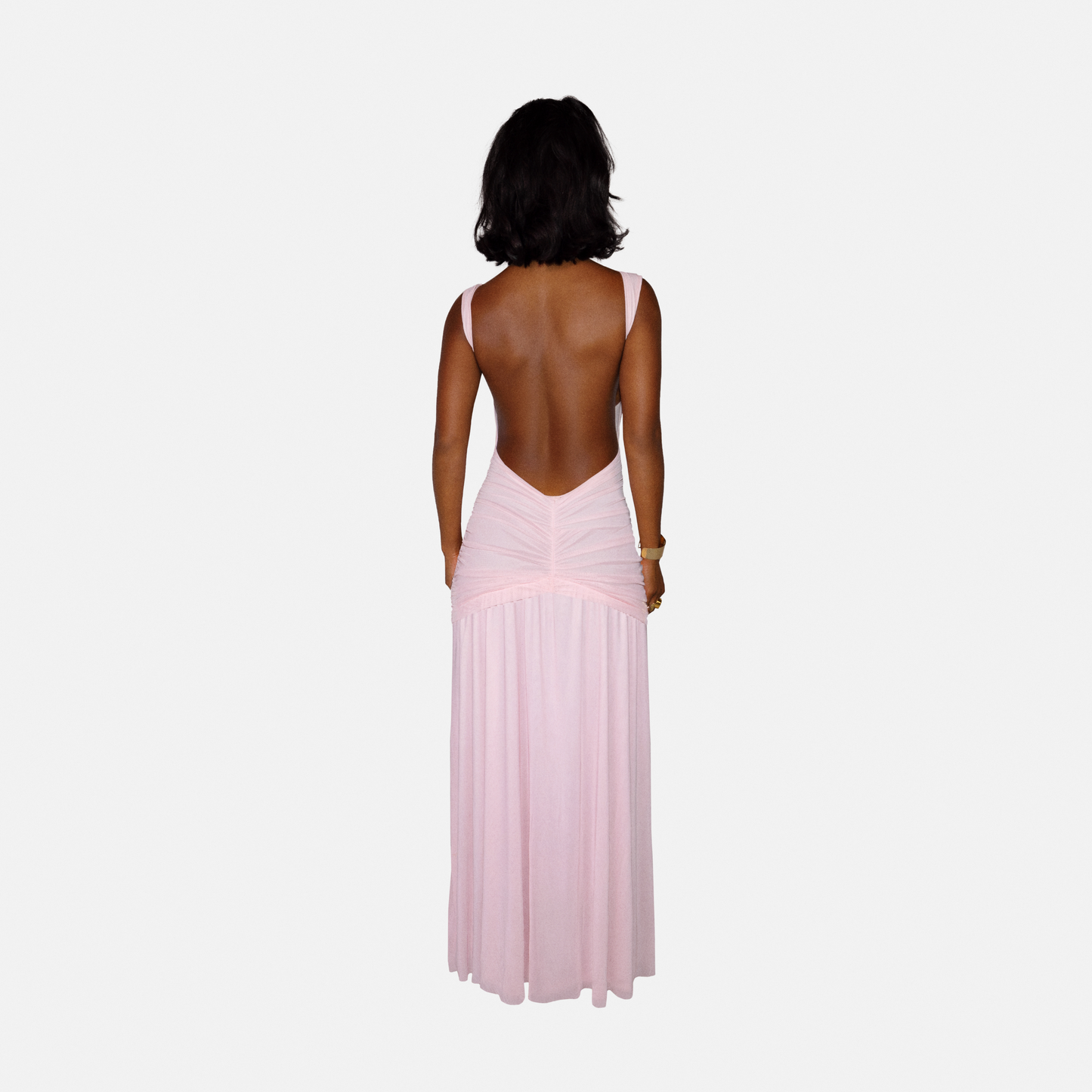 Yara Dress in Blush