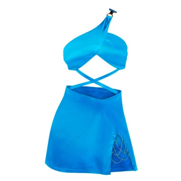Luna Dress in Aqua - Sincerely Ria