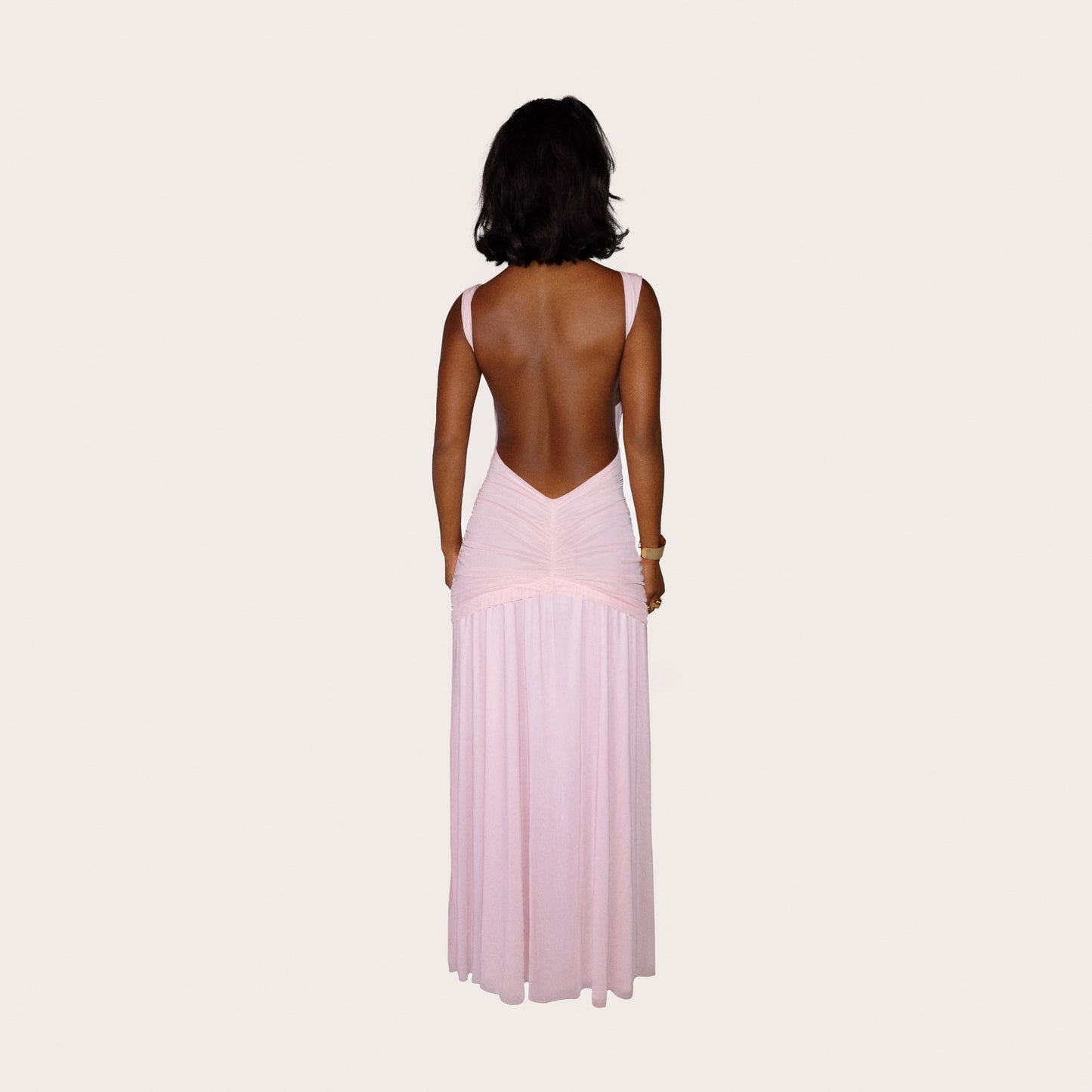 Yara Dress in Blush