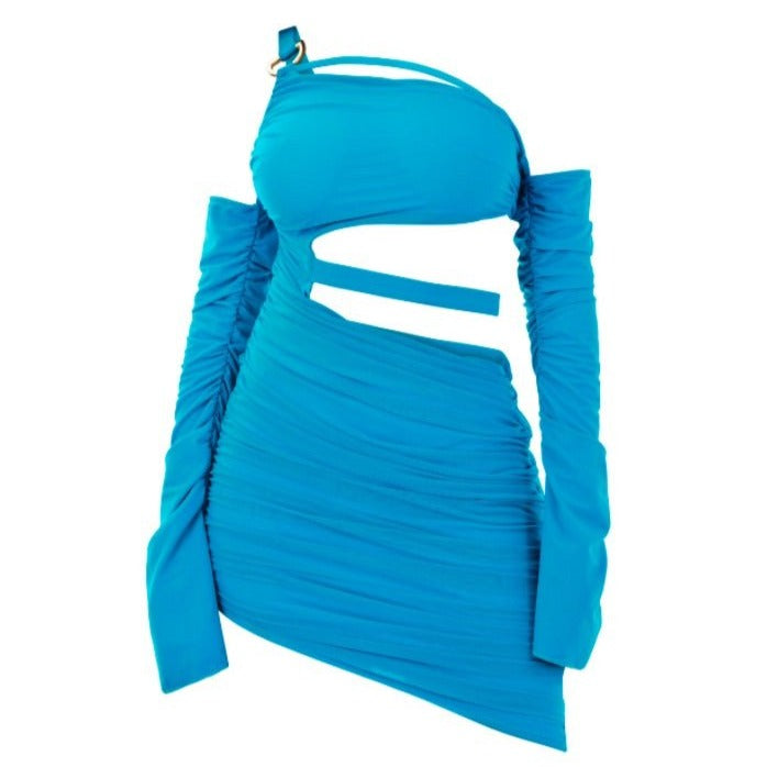 Assi Dress in Aqua - Sincerely Ria