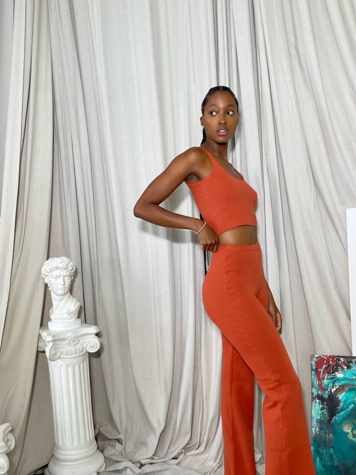 Lana Top in Rust - Sincerely Ria
