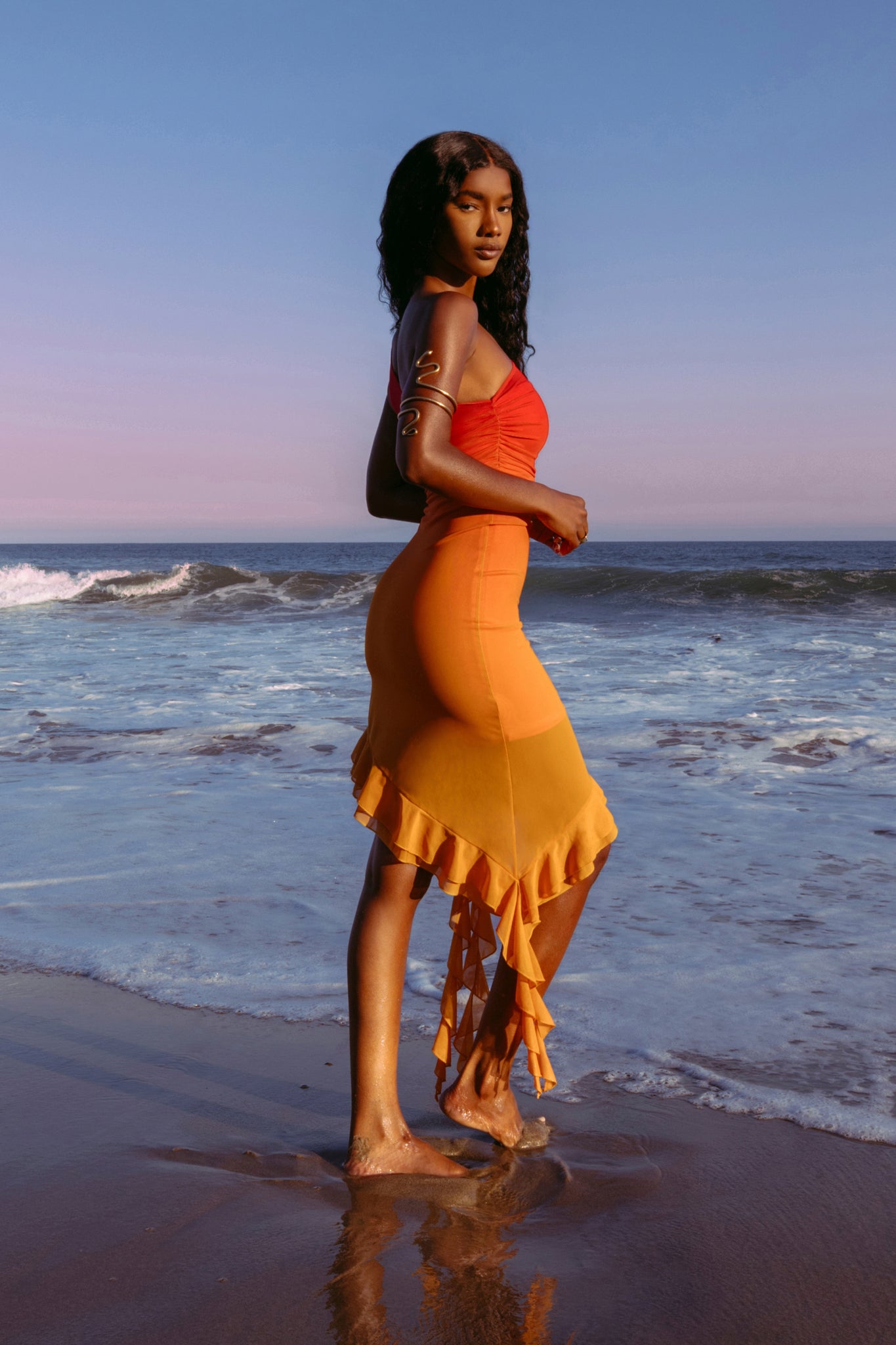RAMA Dress In Sunset - Sincerely Ria