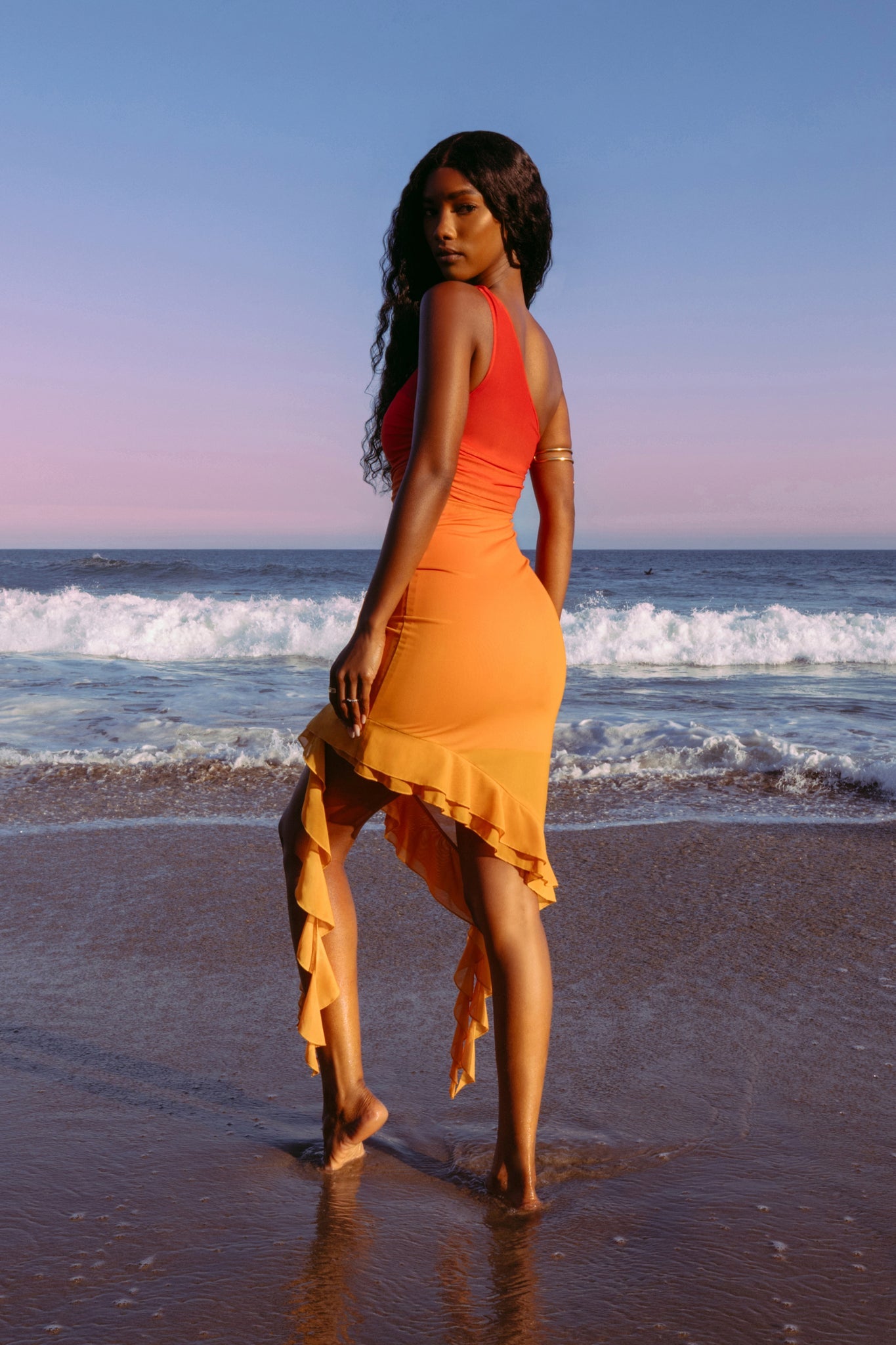 RAMA Dress In Sunset - Sincerely Ria