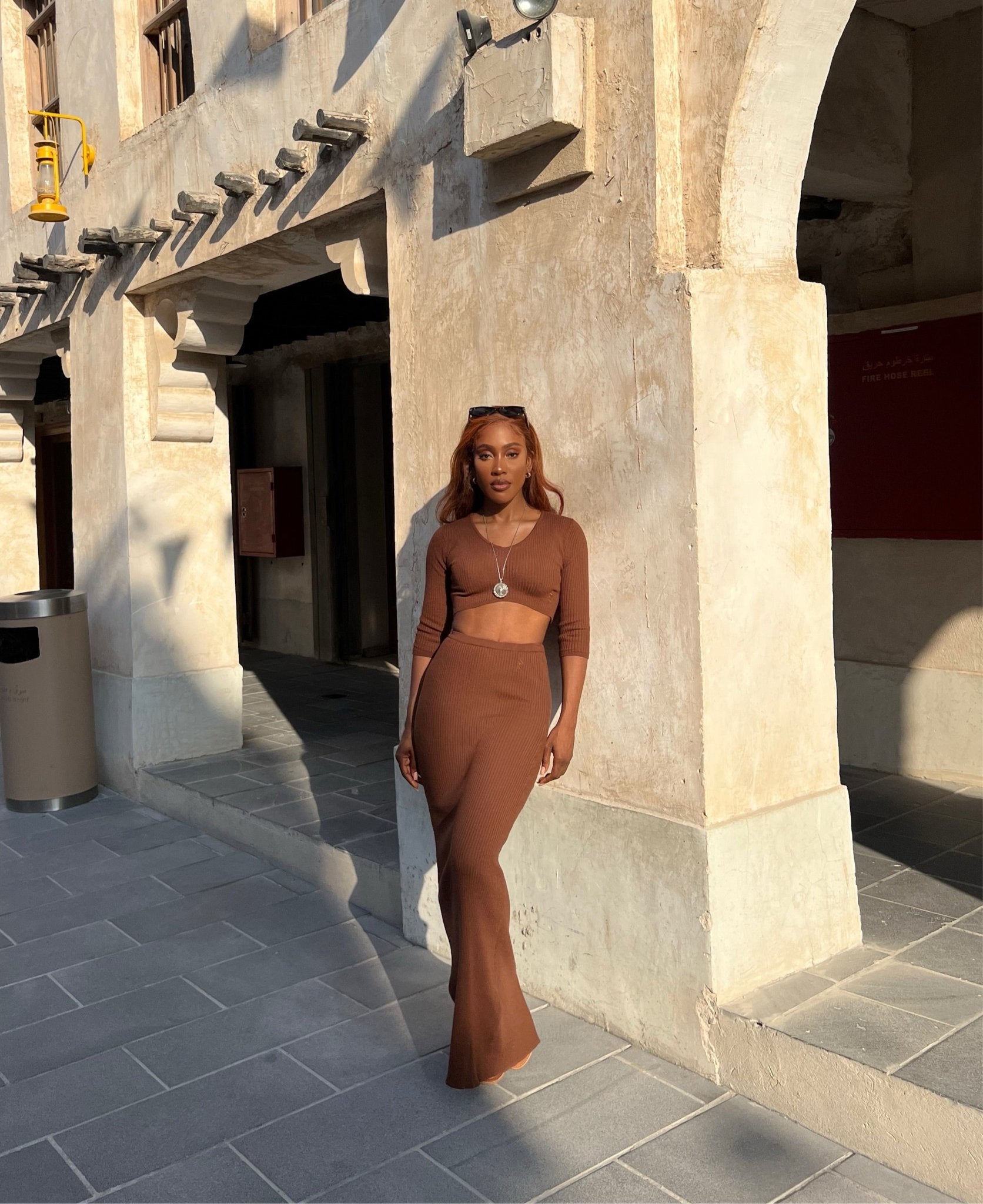 SALI SET in Brown - Sincerely Ria