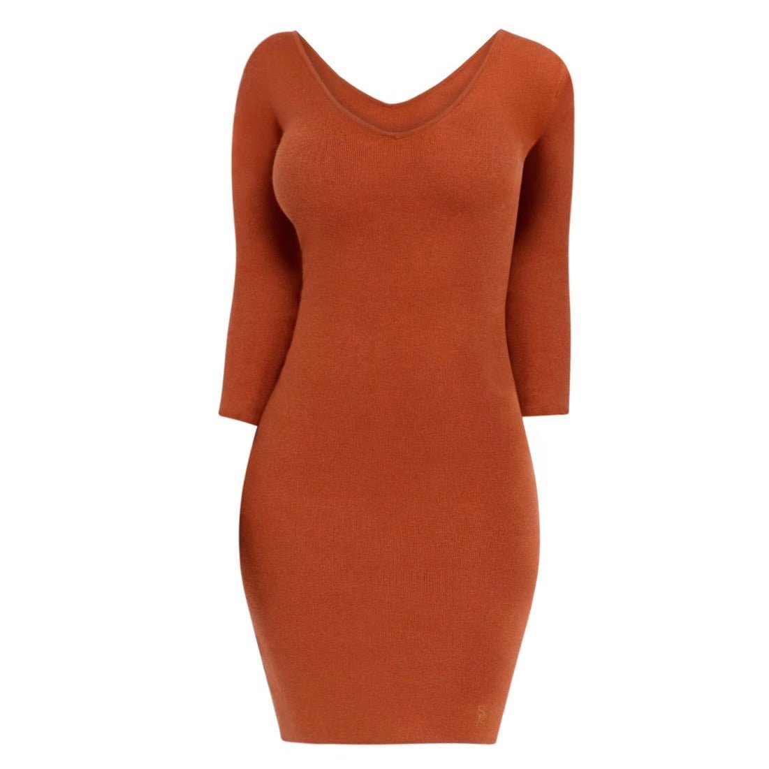 Sia Dress in Rust - Sincerely Ria